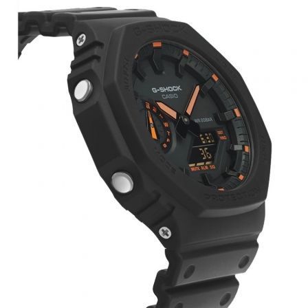 Casio G-Shock GA-2100-1A4ER Negro y Naranja
